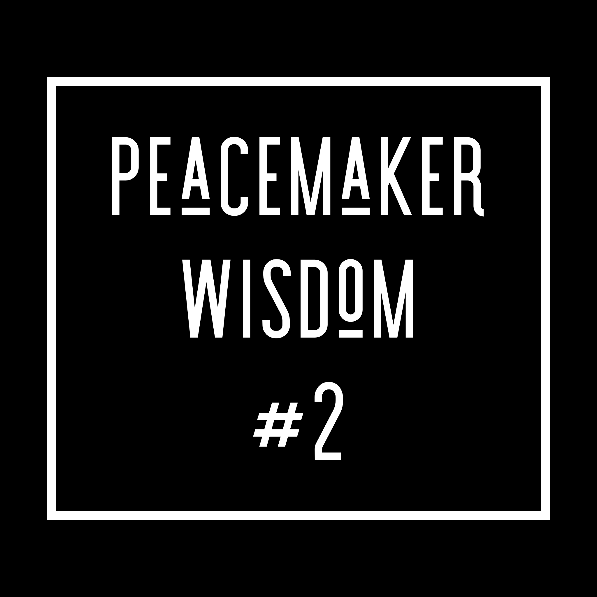 Peacemaker wisdom 2