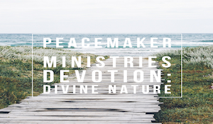 Peacemaker Ministries Devotion: Divine Nature